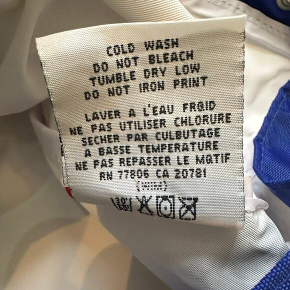 Vintage Tommy Hilfiger Backpack Drawstring 1990s/Y2K Gold Logo - Picture 8 of 10